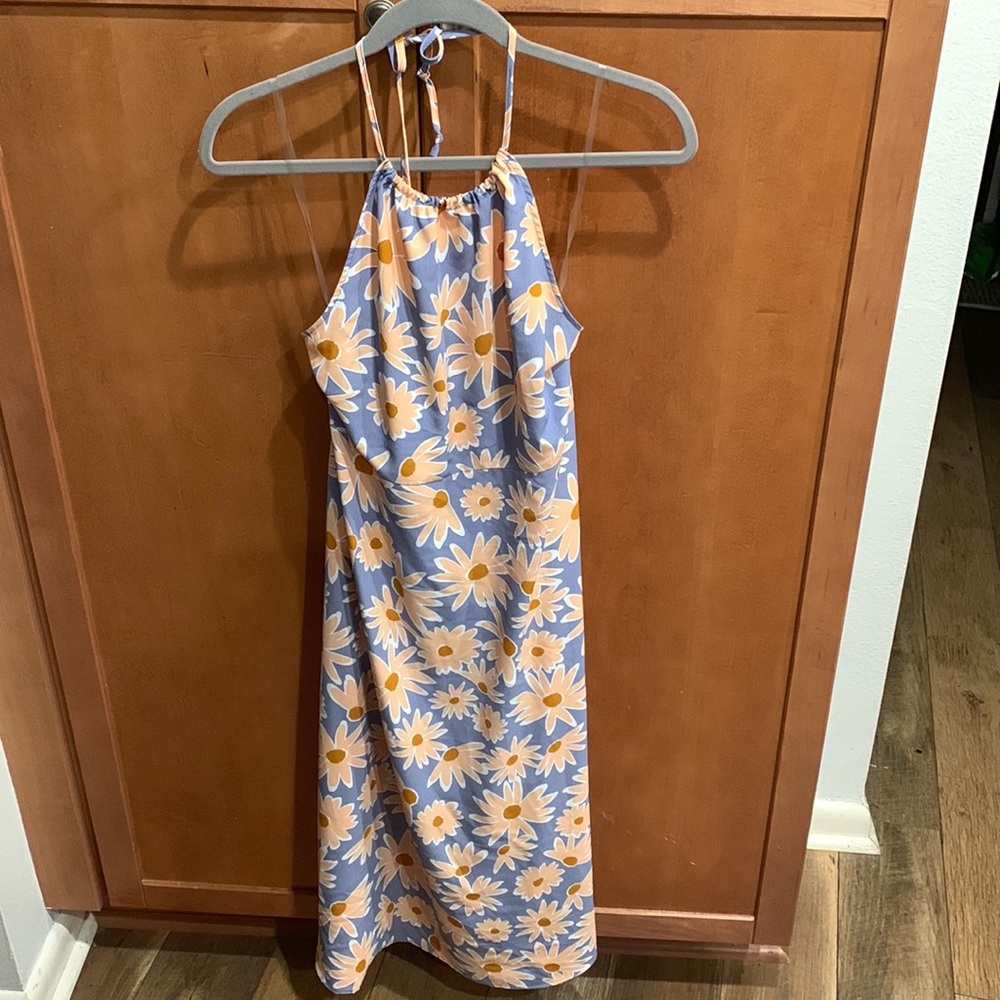 NWT midi halter dress